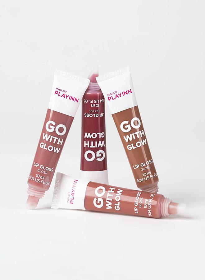 Inglot Playinn Go With Glow Lip Gloss Go With Cherry 24 - Image 4