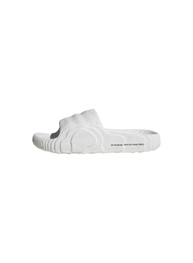 Adidas Adidas ADILETTE 22 White CASUAL Sliders & Flip-Flops FOR MEN 15  - Image 3