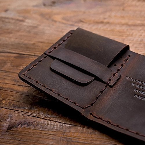 VIILOCK Pull-up Leather Wallet for The Secret Life of Walter Mitty Handmade Wallet - Image 4