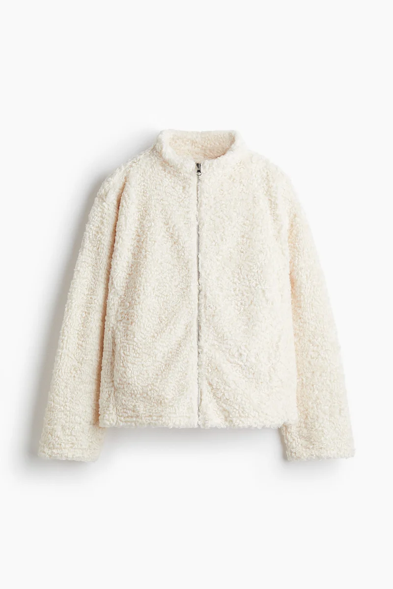H&M Oversized teddy jacket