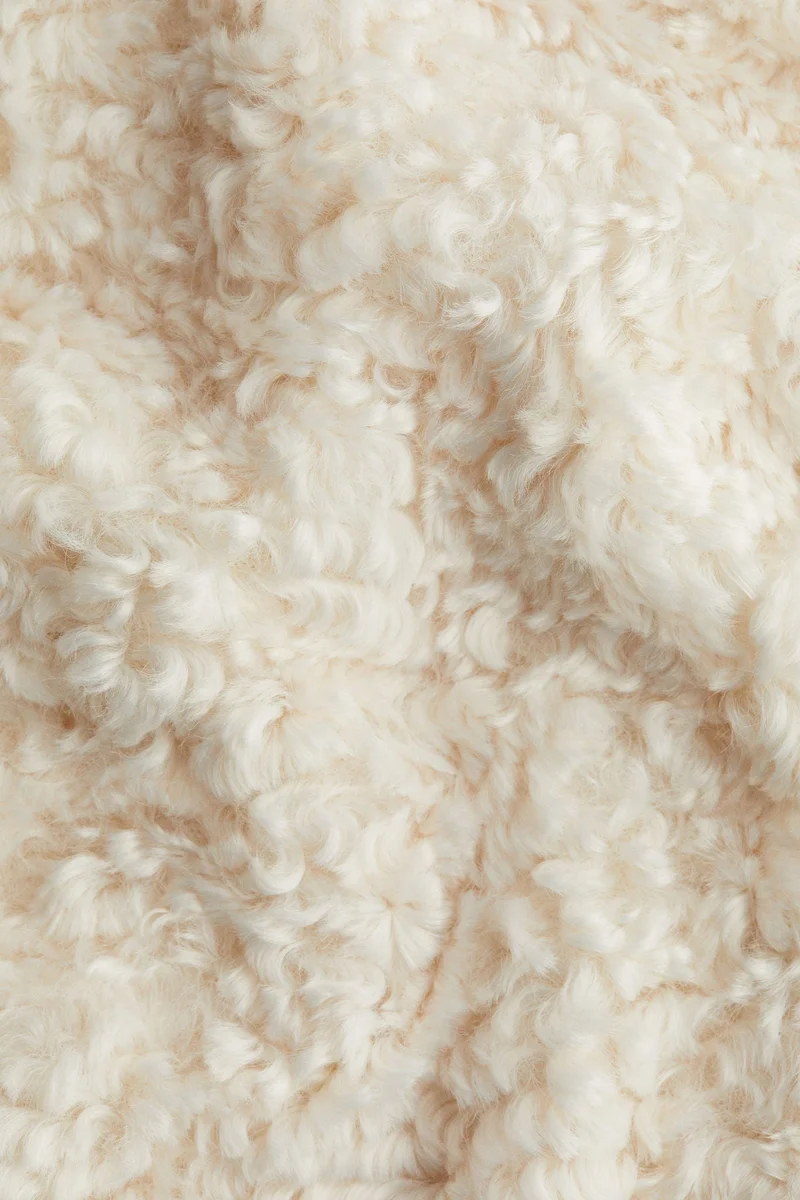 H&M Oversized teddy jacket