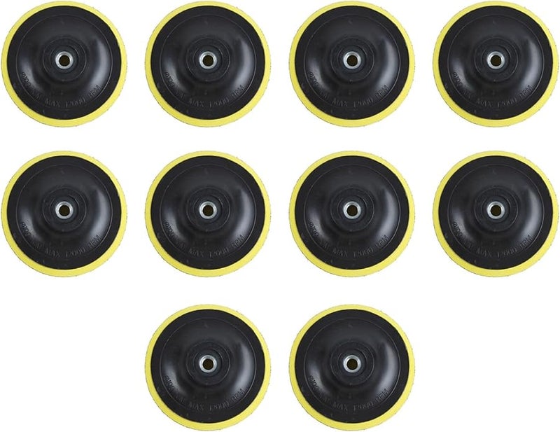 4 Inch Hook And Loop Backing Pad For 10X Angle Grinder Sanding And Polishing - Image 2