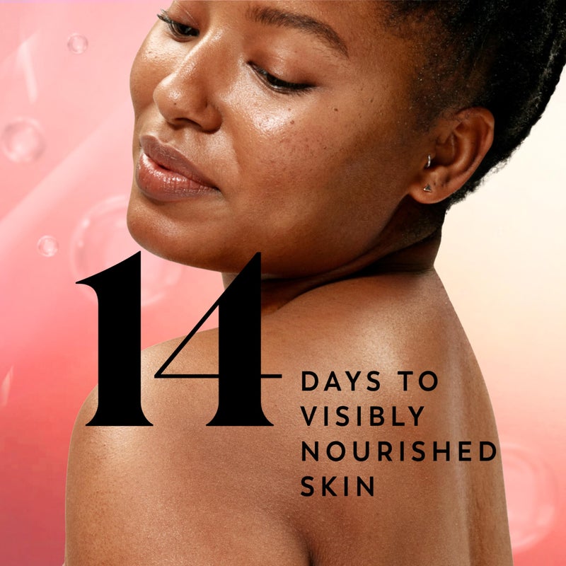 Olay غسول الجسم أولاي للنساء، مرطب بشكل مكثف، مركب سيروم برو-حمض الهيالورونيك، يجدد الرطوبة، تقنية لاميلر فيتامين ب3، لجميع أنواع البشرة، رائحة بطيخ صيفية منعشة، 20 أونصة سائلة - Image 5