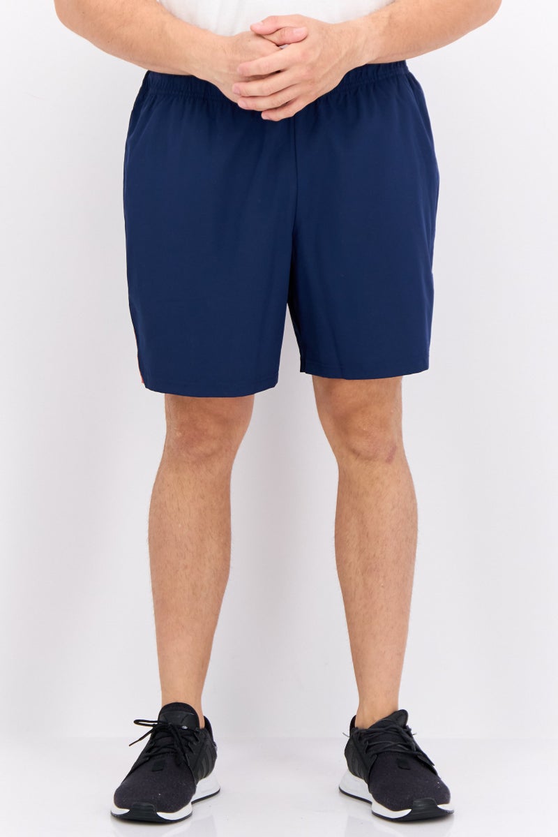 MOTION Men Sportswear Fit Training Shorts, Navy - Image 1