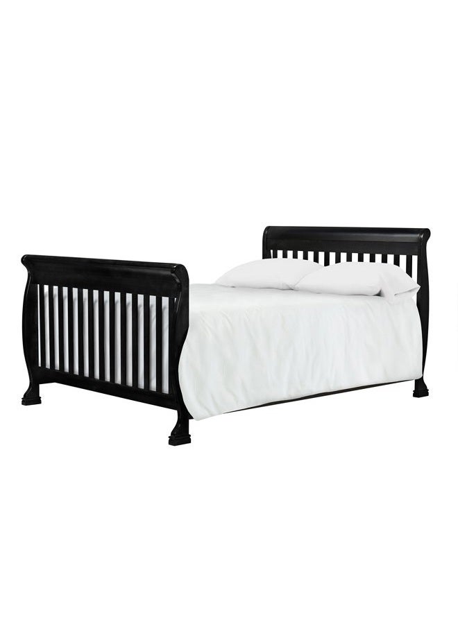 Davinci Twin/Full Size Bed Conversion Kit (M4799) in Ebony - Image 3