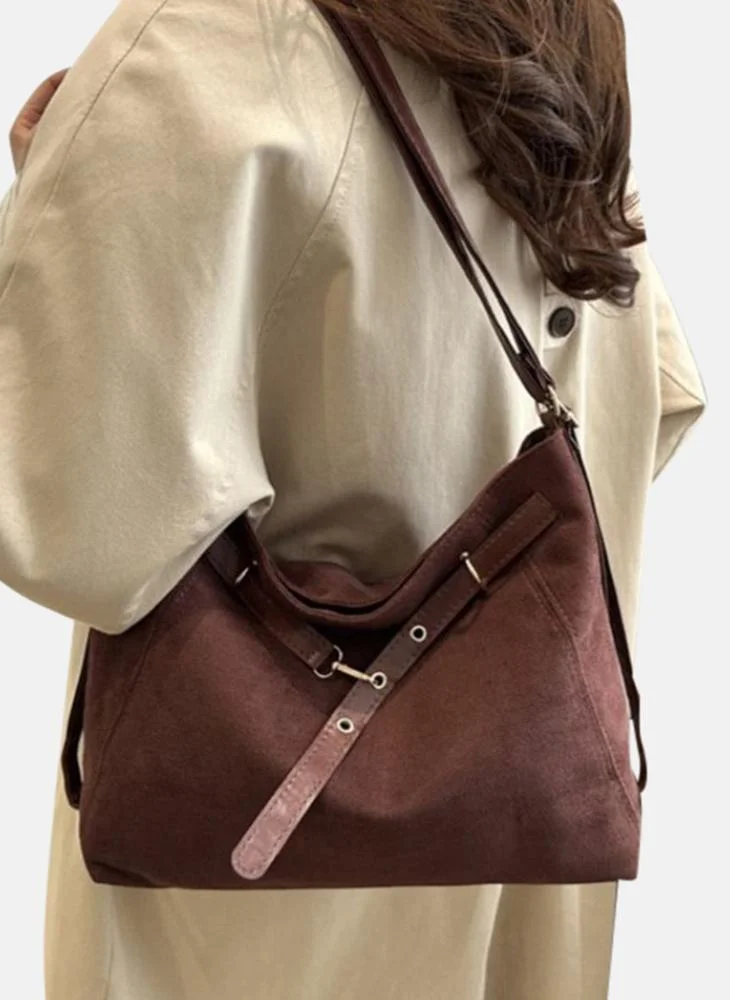 YUNIQEE Brown Plain Lifestyle tote Bag