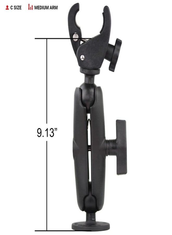 RAM Mounts رام ماونتس RAP-400-202U مثبت محرك التجديف Tough-Claw مع ذراع متوسطة - Image 5