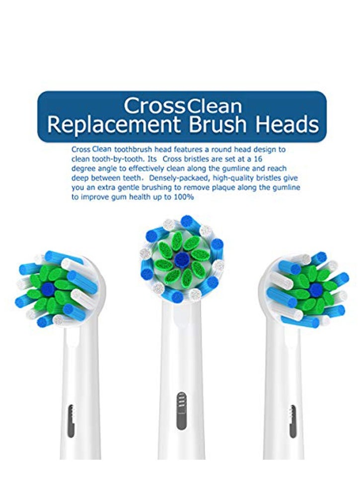 AOBAMA Replacement Brush Heads Fit for Braun Oral b, Compatible with Oral-B Pro 1000/2000/3000/5000/6000 Smart and Genius Electric Toothbrush, 16 Pcs  - Image 2