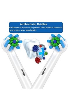 AOBAMA Replacement Brush Heads Fit for Braun Oral b, Compatible with Oral-B Pro 1000/2000/3000/5000/6000 Smart and Genius Electric Toothbrush, 16 Pcs  - Image 3