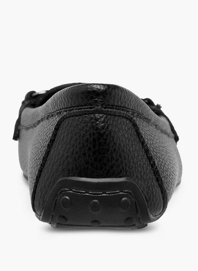 سيليست نسائية لوفرز سهلة الارتداء بطبعة شعار - Image 5