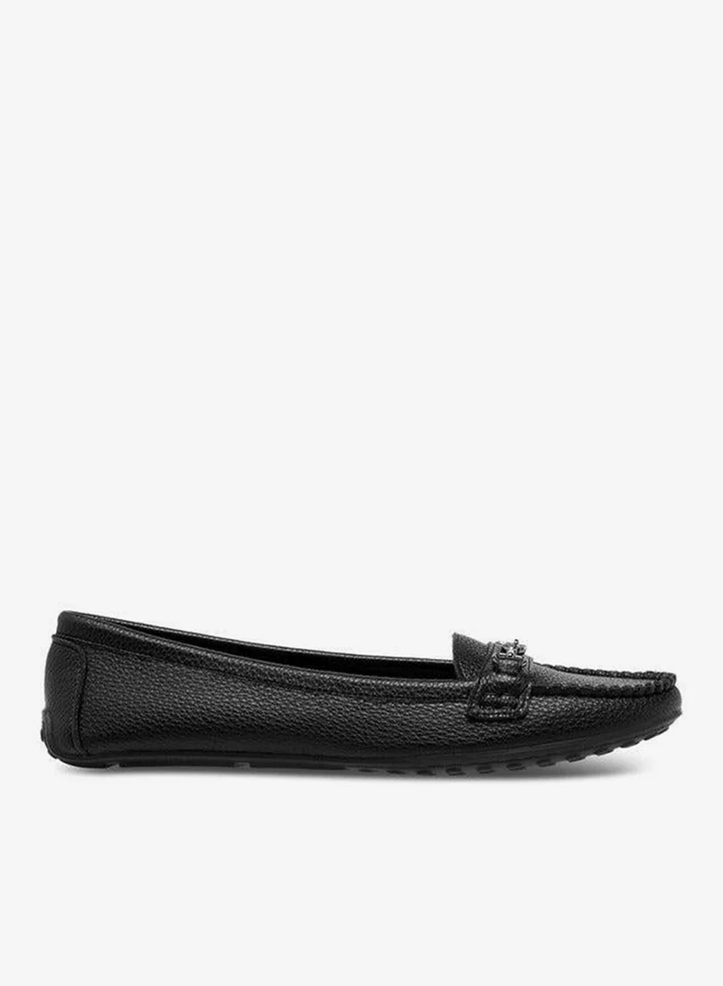 Celeste Women's Monogram Print Slip-On Loafers