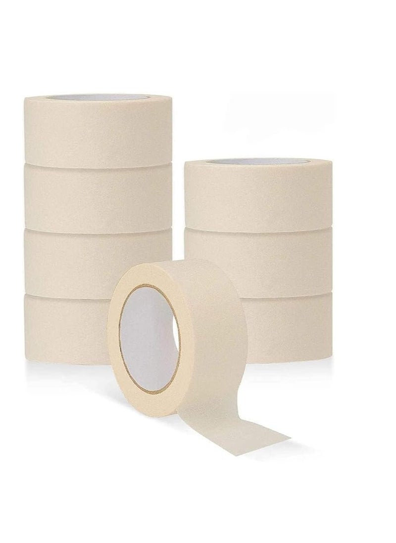 Libra Libra Heavy Duty Masking Tape (Ivory,2in x 30 Yard) Pack of 12  - Image 1