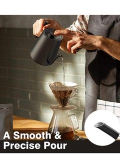 Joshberg Electric Gooseneck Kettle,3 Presets Pour Over Electric Kettle for Coffee&Tea,Quick Heating Hot Water Kettle, Stainless Steel Inner, Auto Shutoff Boil-Dry Protection, 1000W,0.8L,Black  - Image 3