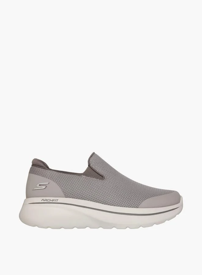 SKECHERS Men GO WALK ARCH FIT N JOY Slip-On Sports Shoes