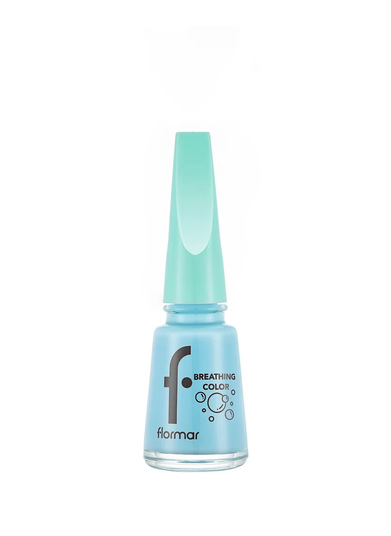 flormar Flormar Breathing Color Nail Enamel -014 Pretty Blue