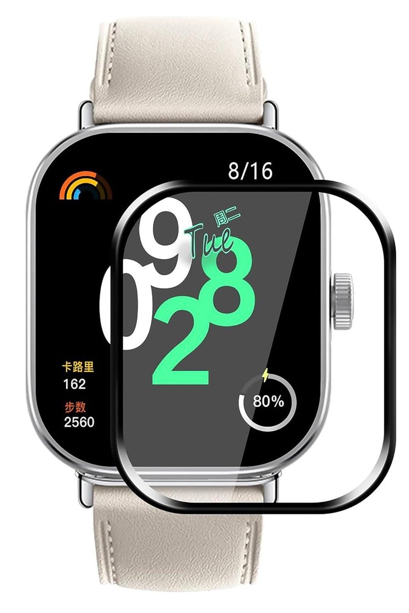 Screen Protector Curved Full Screen Soft Film Xiaomi Redmi Watch 4 - Image 1