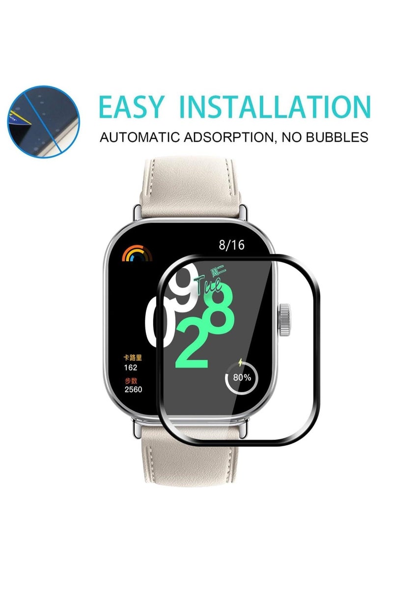 Screen Protector Curved Full Screen Soft Film Xiaomi Redmi Watch 4 - Image 3