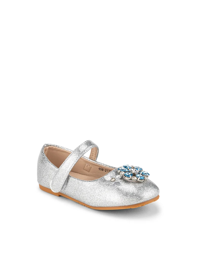 Bata Embellished Mary Jane Ballet Flat