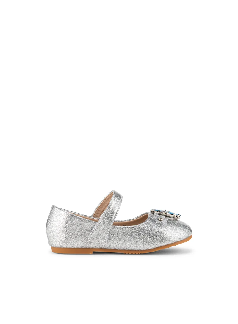 Bata Embellished Mary Jane Ballet Flat