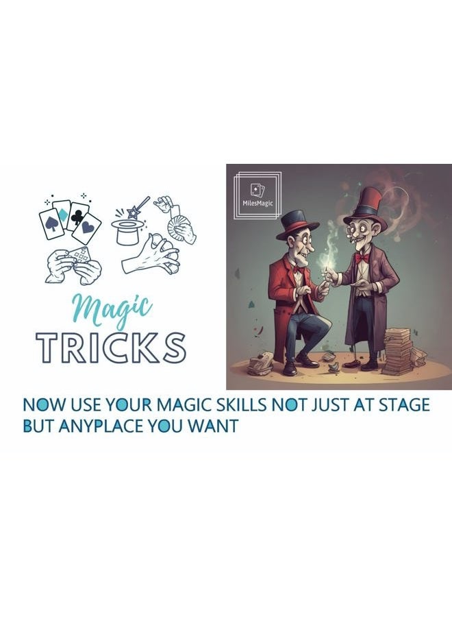 MilesMagic Magician's Dancing Hanky Gimmick | Ultimate Handkerchief Extreme Floating, Flying, Balancing, Jumping Silk Street or Stage Close Up Magic Trick - Image 5