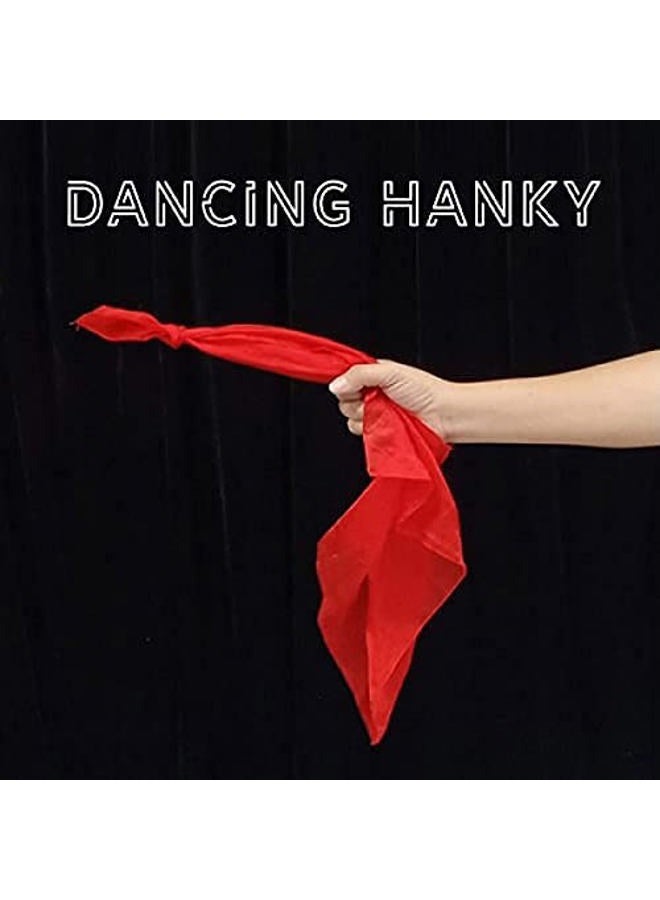 MilesMagic Magician's Dancing Hanky Gimmick | Ultimate Handkerchief Extreme Floating, Flying, Balancing, Jumping Silk Street or Stage Close Up Magic Trick - Image 4