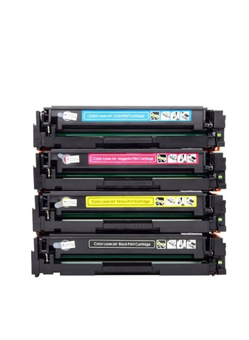 Terabyte متوافق مع 203X 203A CF540X CF541X CF542X CF543X CF540A خرطوشة حبر عالية الإنتاجية بديلة لطابعة LaserJet Pro M254dw M254nw، MFP M281fdw M281fdn، MFP M280nw - Image 1