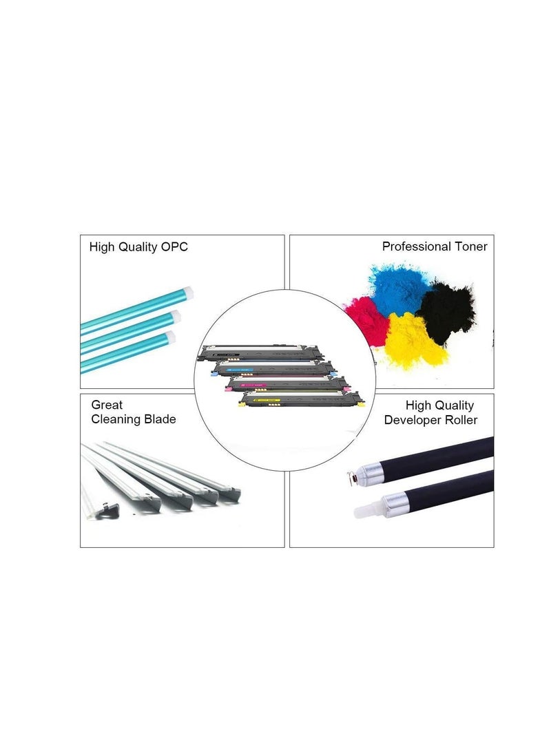 Terabyte متوافق مع 203X 203A CF540X CF541X CF542X CF543X CF540A خرطوشة حبر عالية الإنتاجية بديلة لطابعة LaserJet Pro M254dw M254nw، MFP M281fdw M281fdn، MFP M280nw - Image 4