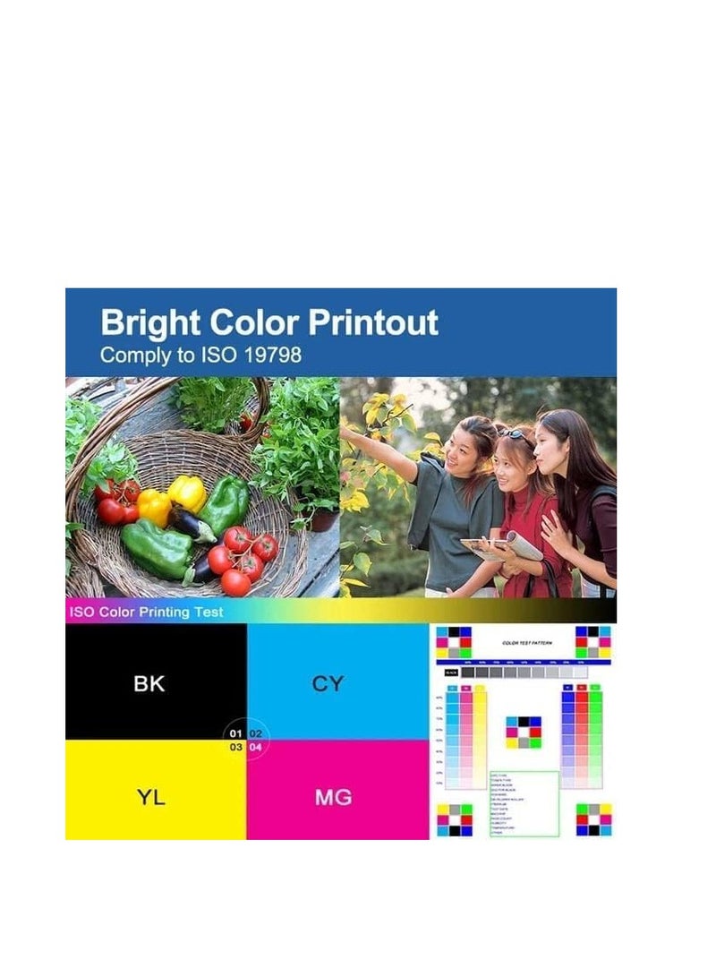 Terabyte متوافق مع 203X 203A CF540X CF541X CF542X CF543X CF540A خرطوشة حبر عالية الإنتاجية بديلة لطابعة LaserJet Pro M254dw M254nw، MFP M281fdw M281fdn، MFP M280nw - Image 5