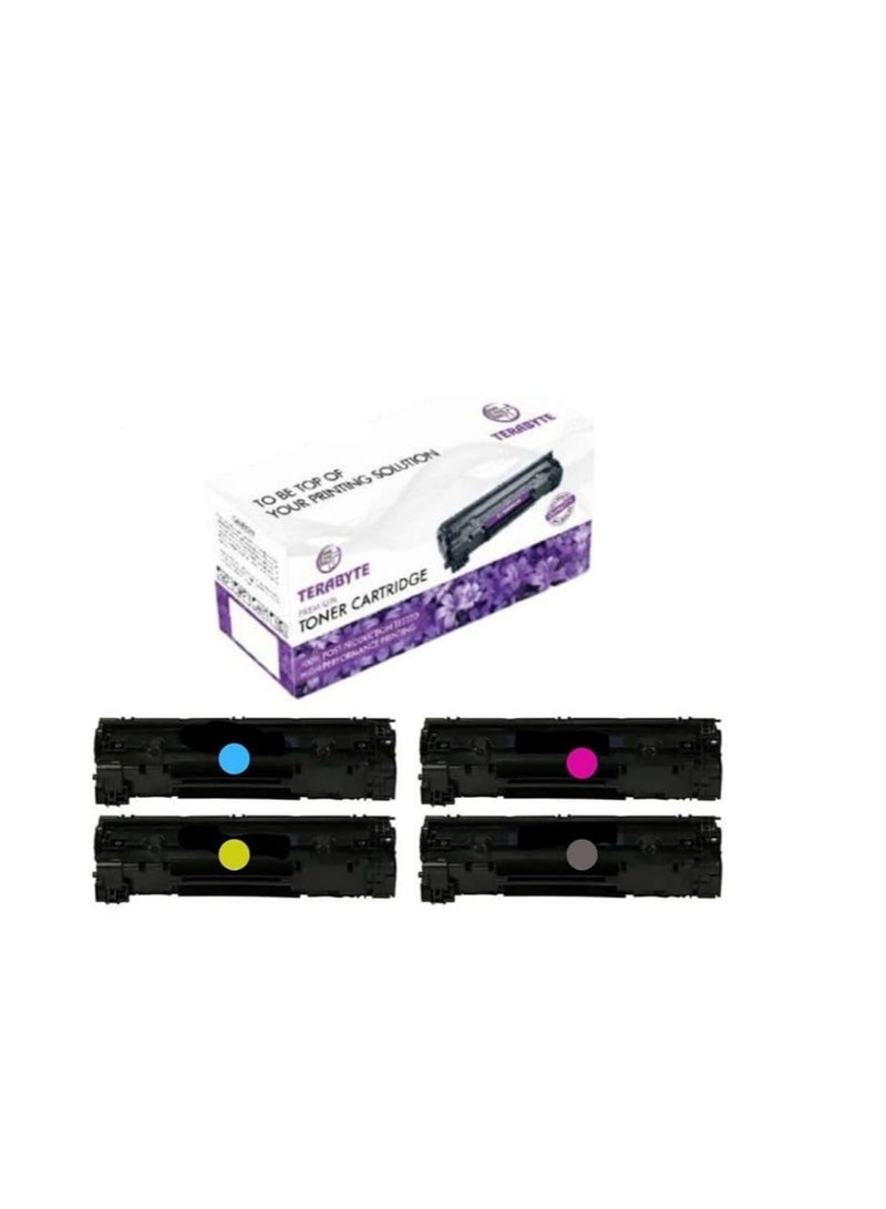 Terabyte متوافق مع 203X 203A CF540X CF541X CF542X CF543X CF540A خرطوشة حبر عالية الإنتاجية بديلة لطابعة LaserJet Pro M254dw M254nw، MFP M281fdw M281fdn، MFP M280nw - Image 3