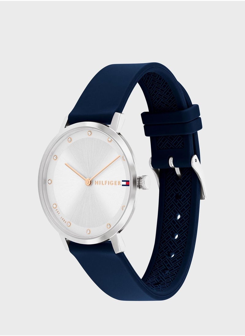TOMMY HILFIGER Silicone Strap Analog Watch  - Image 3