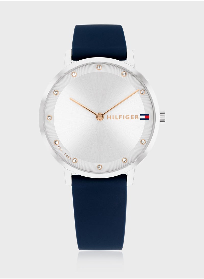 TOMMY HILFIGER Silicone Strap Analog Watch  - Image 1