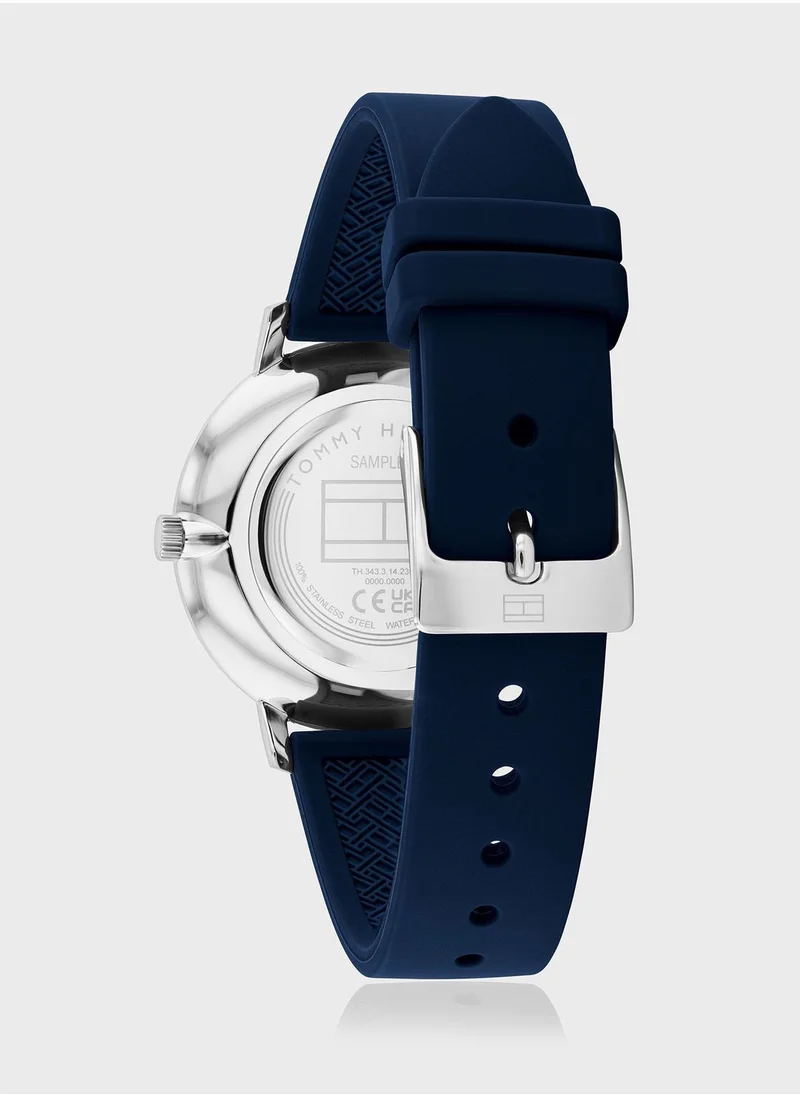 TOMMY HILFIGER Silicone Strap Analog Watch