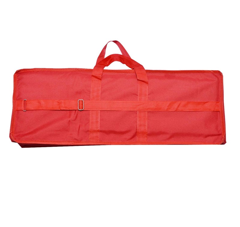 Blueberry KB-20 Padded Gig Cover Keyboard Bag & Dust Cover Compatible with Casio SA-80, Casio SA-81, Casio SA-78, SA-77, SA-76 Keyboard Models (RED) - Image 4