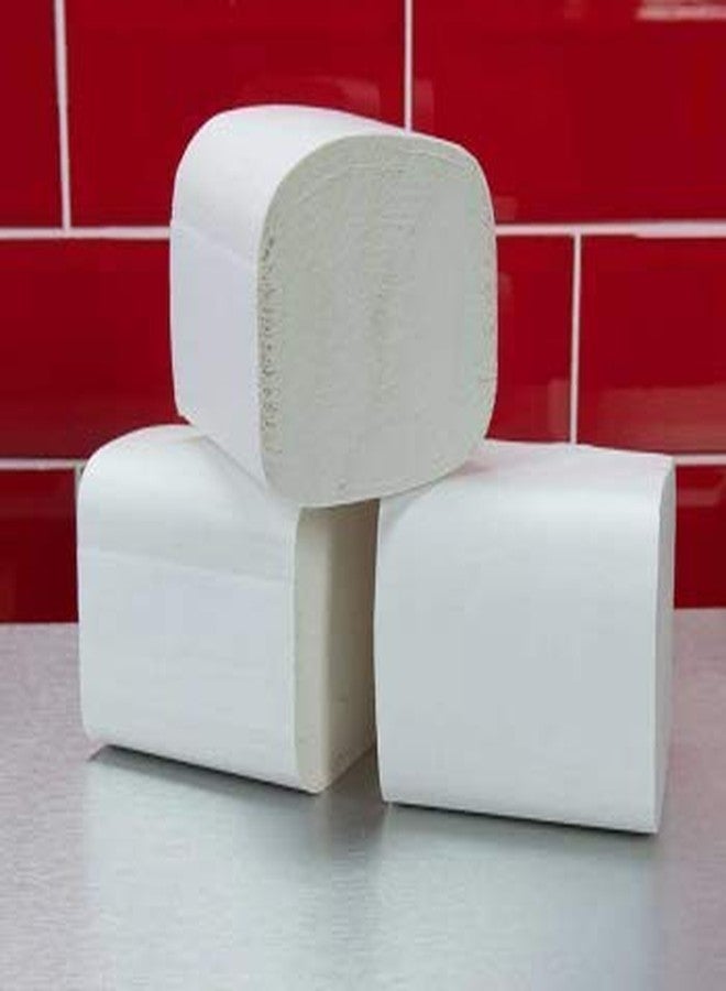 KR STORE™ Pop-Up Table Top Soft Virgin Tissue Paper Refill for Tissue Box Holder | 2 Ply | 4x8 cm | 1250 Pulls | Pack of 10 (Pop Up Tissue Refill) - Image 3