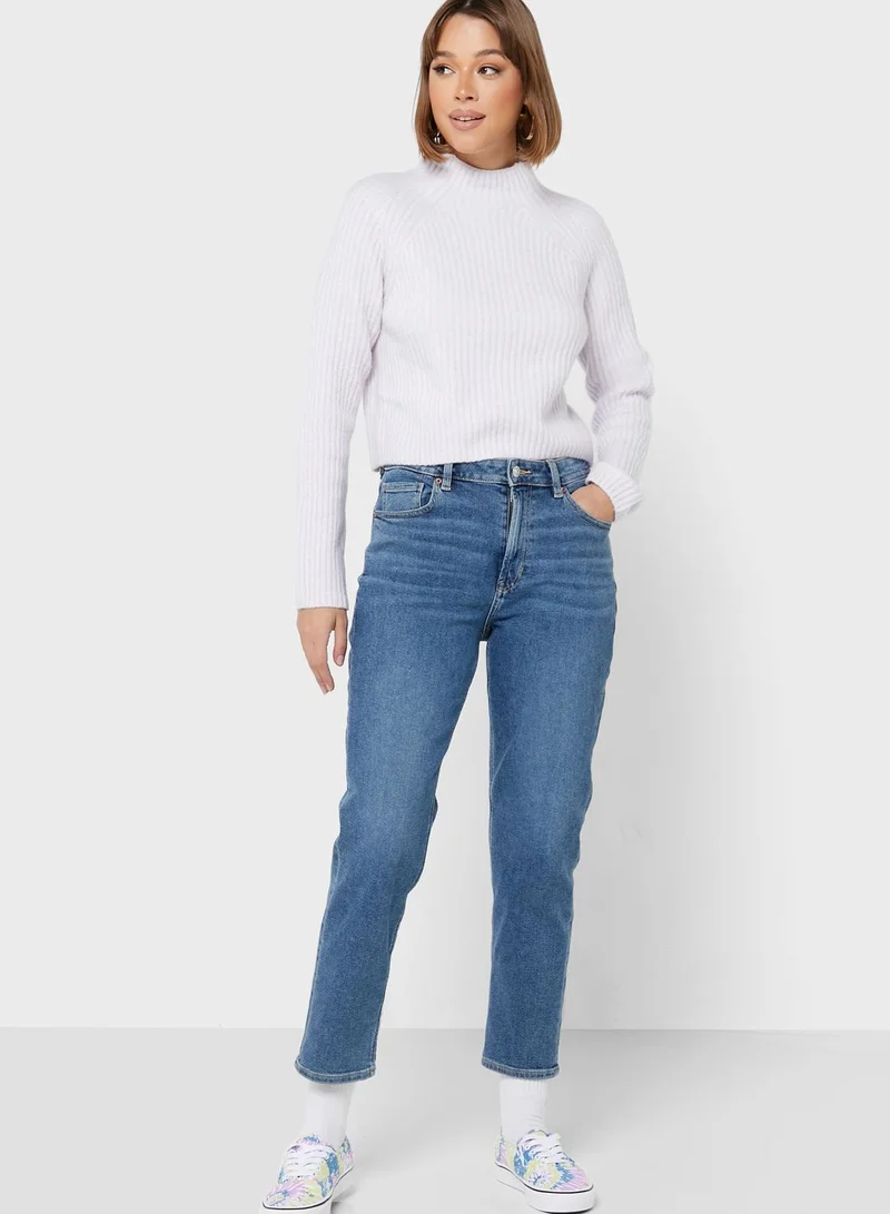 MONKI High Neck Knitted Sweater
