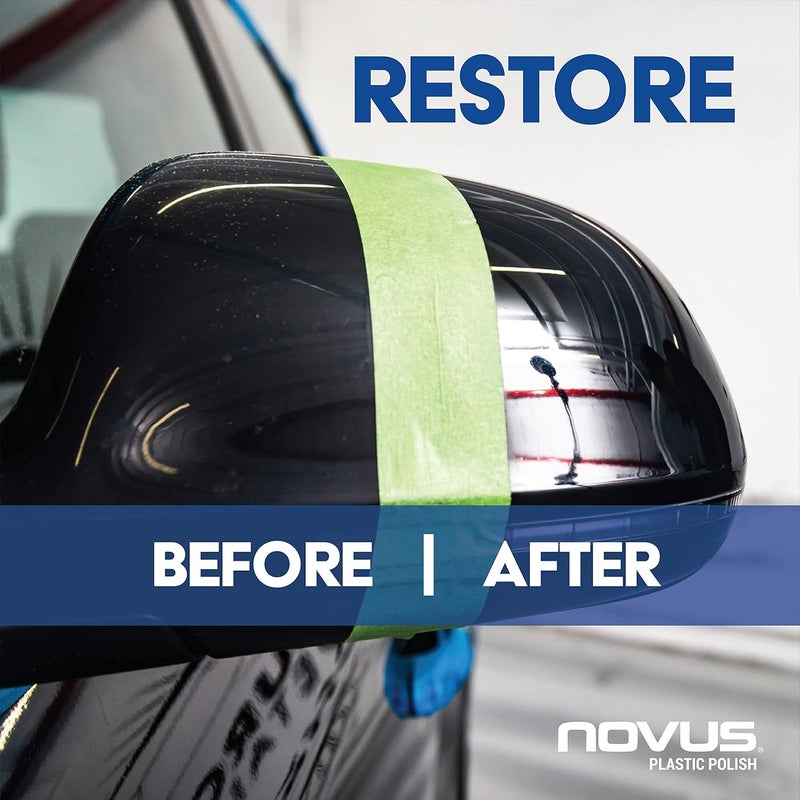 Novus Plastic Polish #2 - Fine Scratch Remover, 8 Ounce Bottle - Image 5