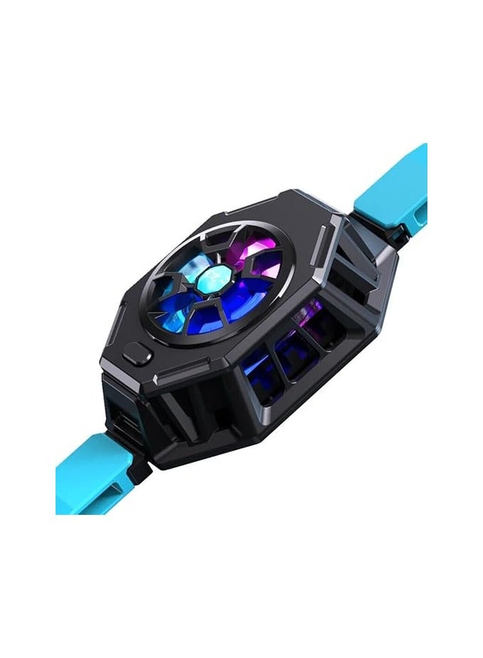 Professional Wired Semiconductor Shock Icing iPad Compatible Tablet Cooler Fan Gamer Gamer Radiator Shock Cooling Fan New Generation Six-Core Technology Phone Cooling Fan - Image 4