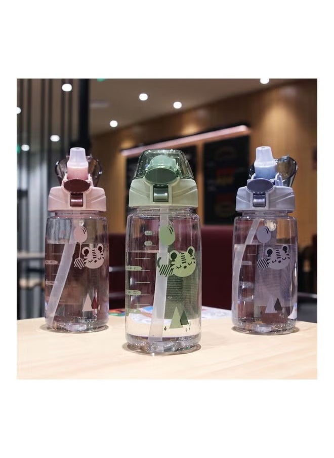 ORiTi Tiger Leak Proof Water Bottle With Straw  - Image 3