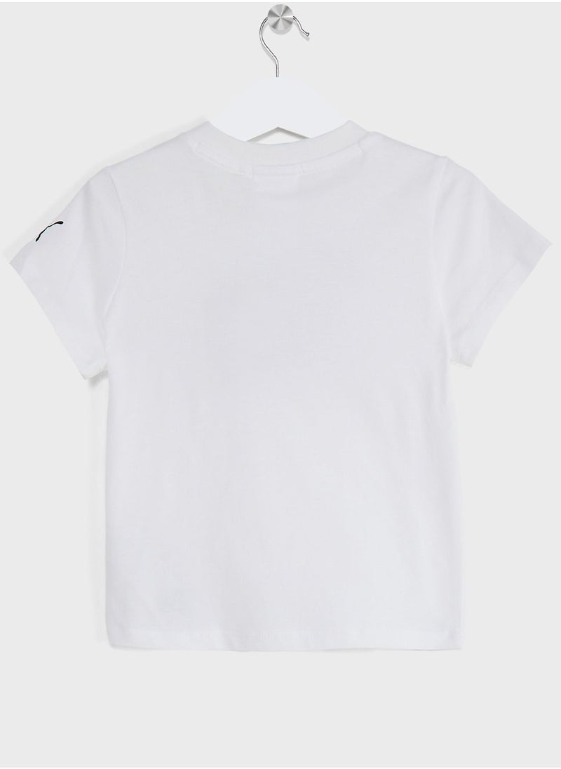 PUMA - Kids Trolls Minicat T-Shirt & Shorts Set - Image 1