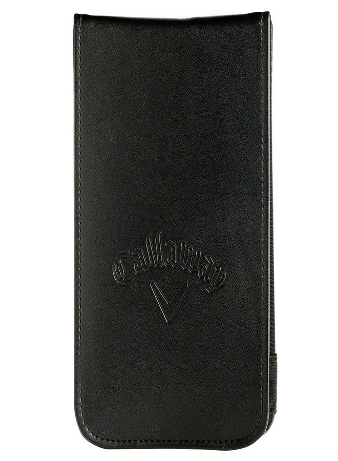 Callaway حامل بطاقة تسجيل نقاط الجولف من كالاواي، أسود، 7" × 4.25" - Image 1