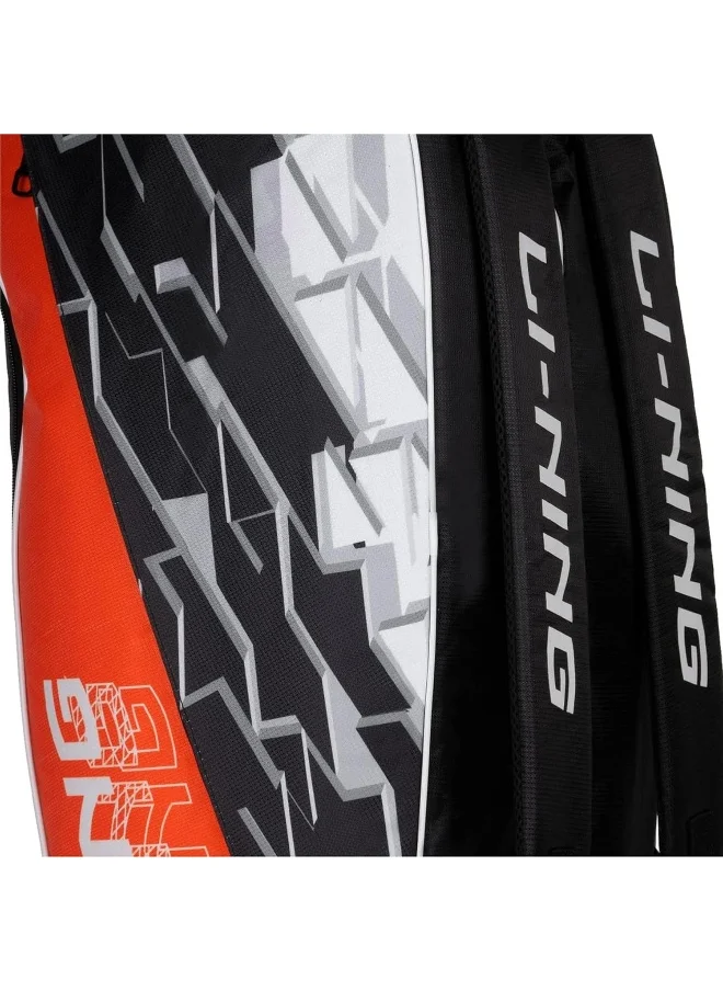 لي-نينج Li-Ning Polygon Double Compartment with side pouch (6in1) Badminton Kit Bag