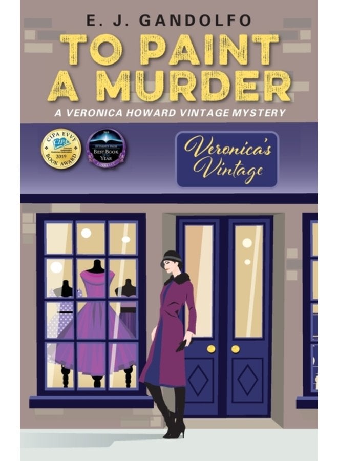 To Paint A Murder A Veronica Howard Vintage Mystery - Paperback