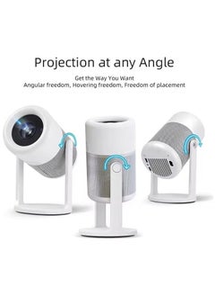 AUN A004 Mini Portable Projector Android 11 Home Theater Cinema Video  - Image 2