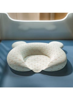 SYOSI Baby Neck Pillow, Baby Head Shaping Pillow, Newborn Nursery Cushion U-Shaped Pillow Infant Soft Head Support Sleeping Pillow (Latex pillow)  - Image 3