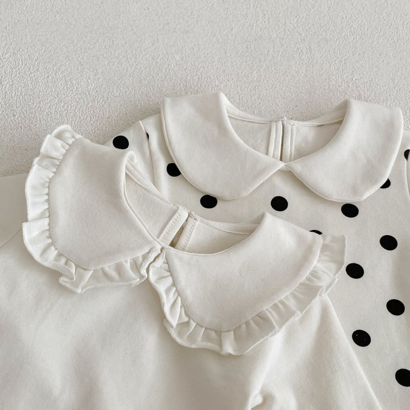 2025 Clothing Infant And T-Shirt Doll Collar Long Sleeve Bottoming Shirt Easiest For Match Long Sleeve T-Shirt Top - Image 3