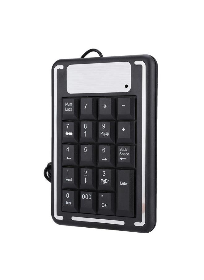 Thoraya Sunrose K39B Wired 19 Keys Mini Numpad Numeric Keypad Keyboard for Financial Accounting  - Image 3