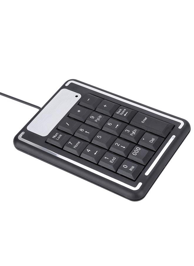 Thoraya Sunrose K39B Wired 19 Keys Mini Numpad Numeric Keypad Keyboard for Financial Accounting  - Image 5