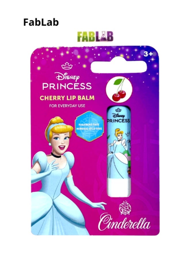 Princess Cinderella Lip Balm Cherry 4.5g