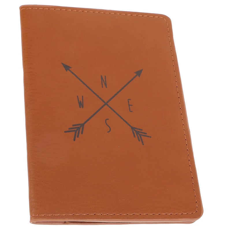 Men Simple PU Leather Cover Cards Purse Travel Holder Wallet - Image 1