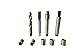 BZBMGMO BZBMGMO M10 X 1.0X12.7 Spark Plug Repair Short Tooling KIT, Metric Thread Repair Kit,Especially Suitable for Repairing  - Image 2